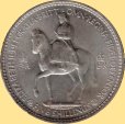 25 Pence Crown 1953 (Vorderseite)