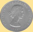25 pence Crown 1965 (Vorderseite)