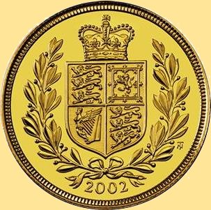 5 Pound Sovereign 2002